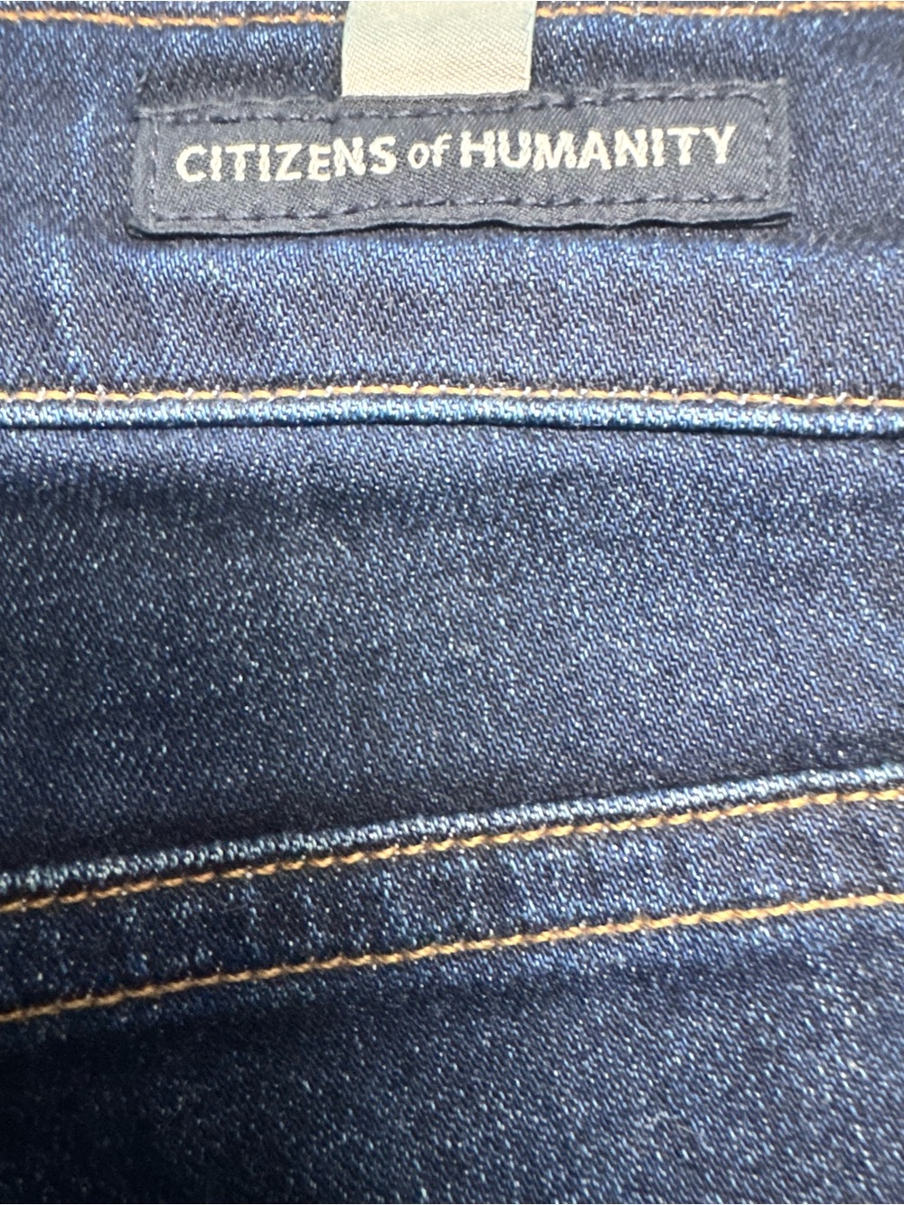 Citizens of Humanity Rocket Crop High Rise Skinny Ankle Jeans 28 Dark Wash - Picture 6 of 8